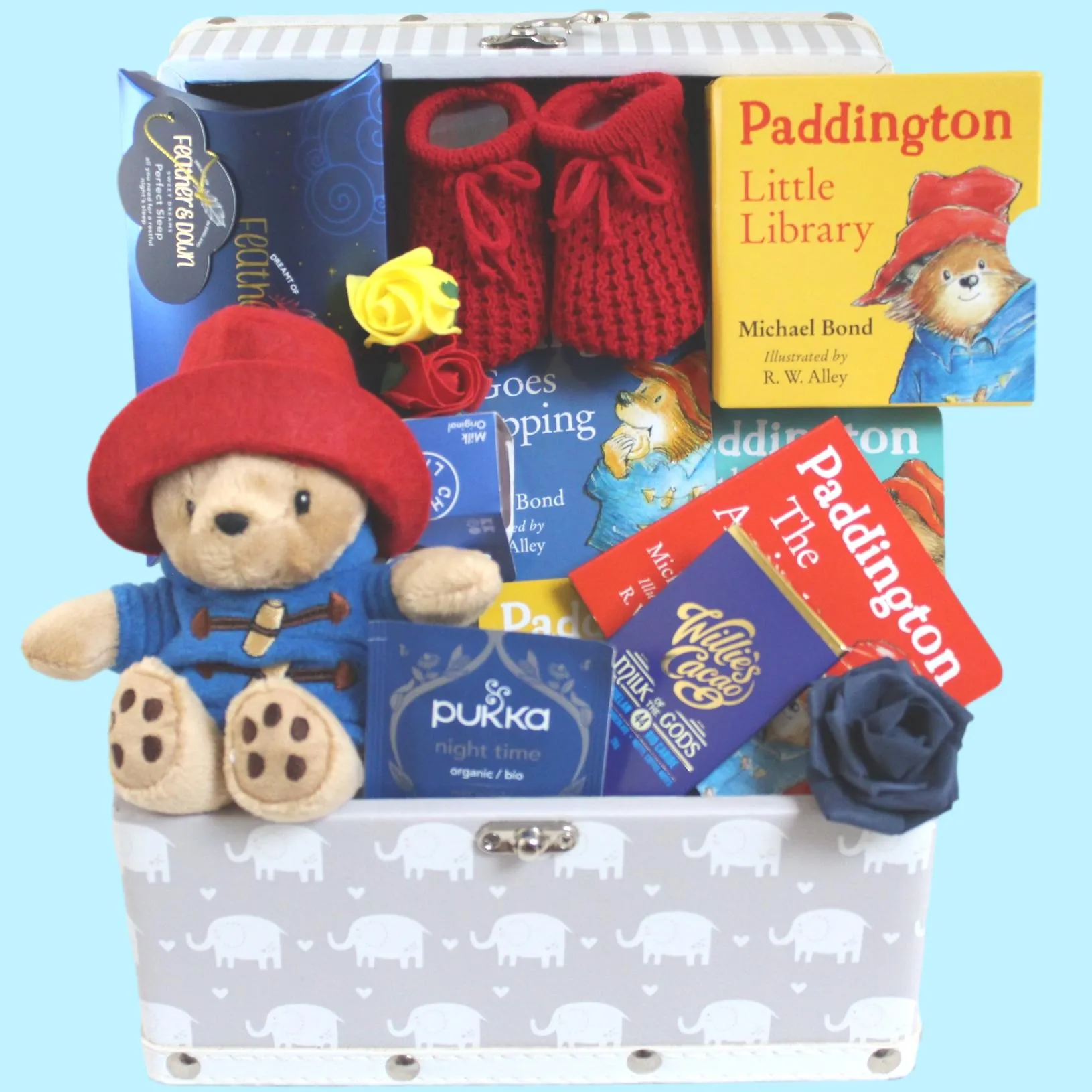 Paddington's Adventures - Baby Boy and Mummy Pamper Hamper Set