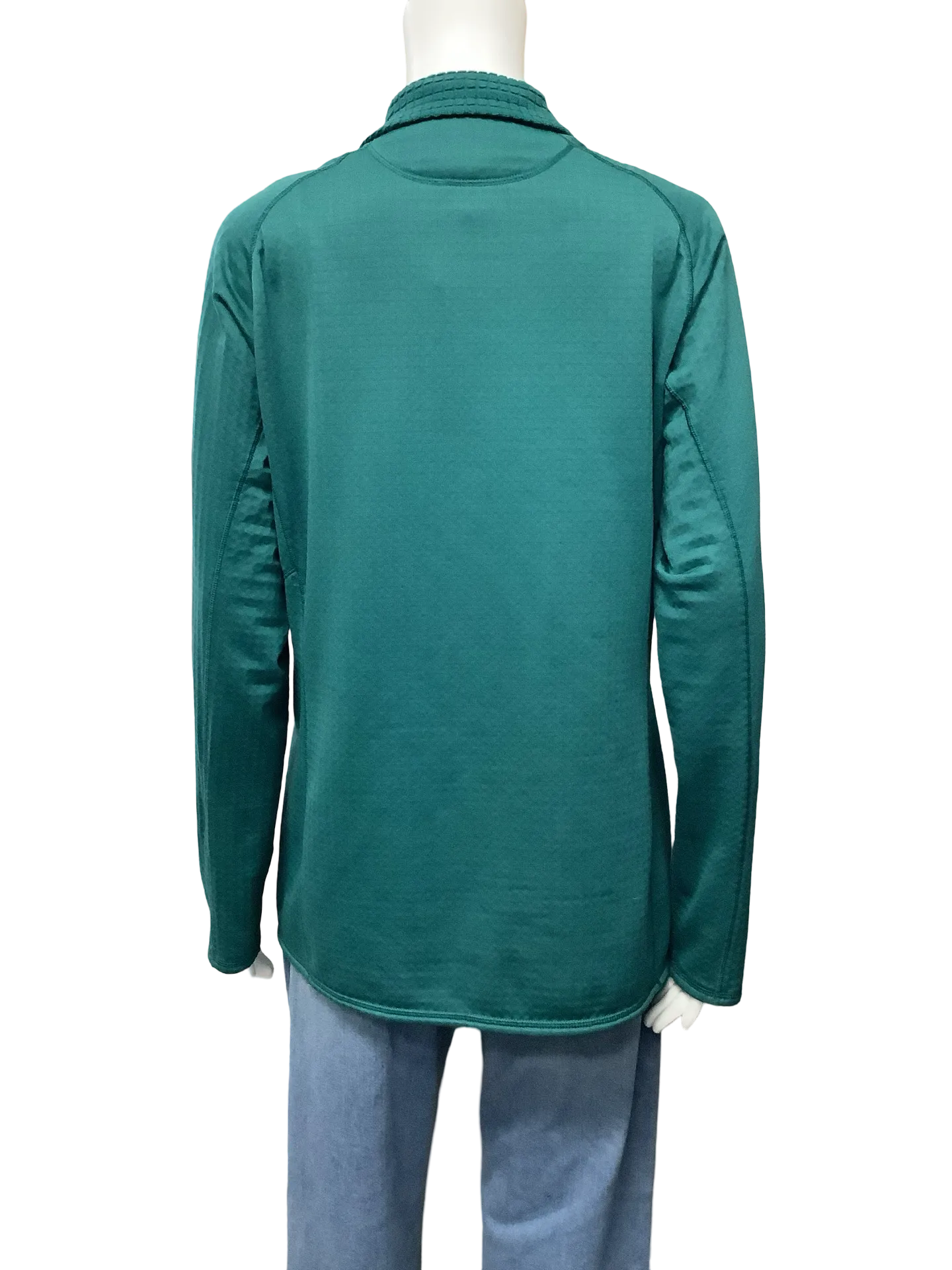 Patagonia Fleece 1/4 Zip Pull Over Green Size: L