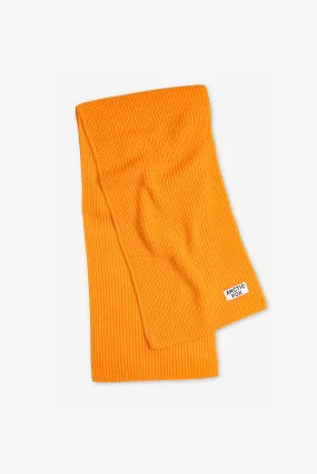 Recycled Knit Scarf | Juicy Apricot