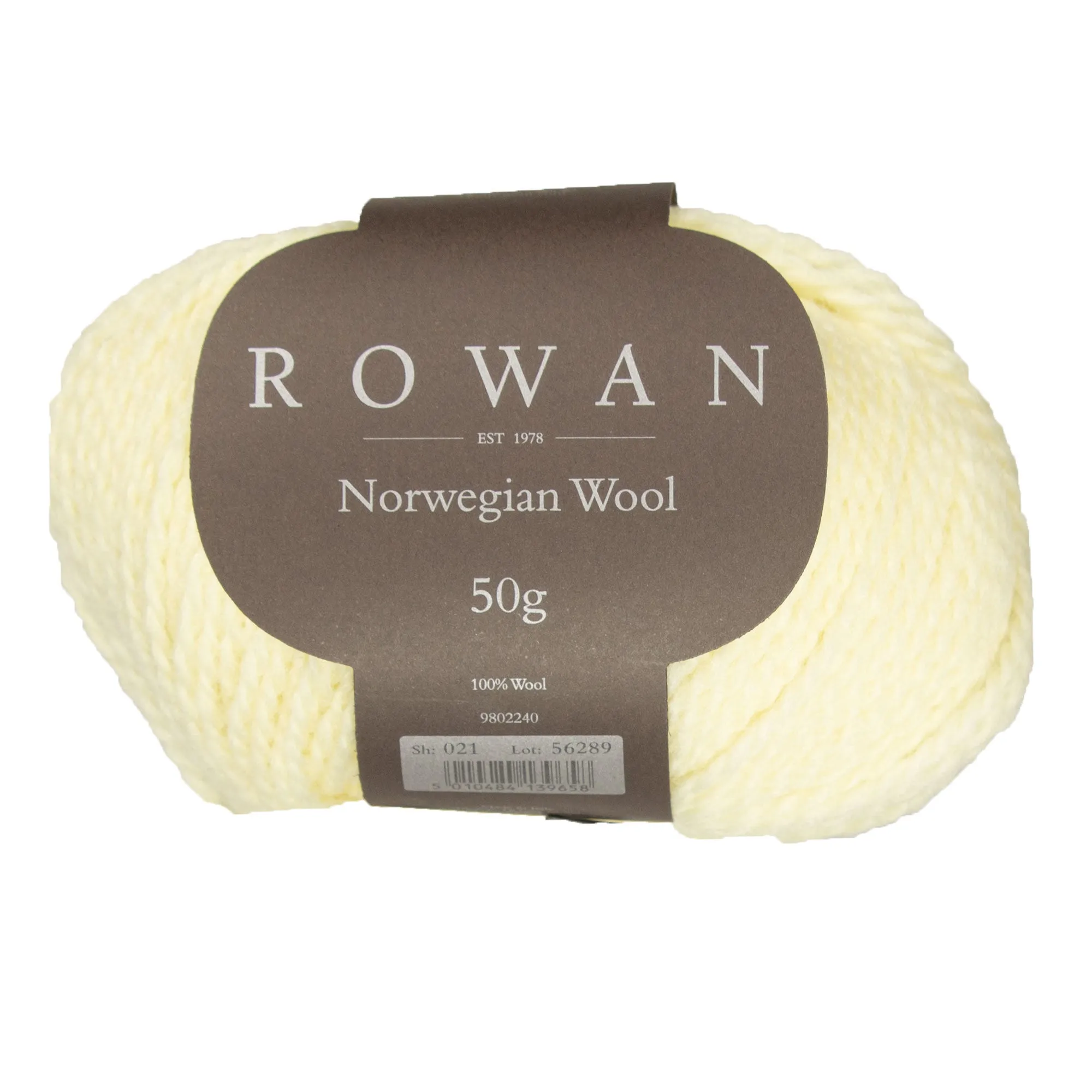 Rowan Norwegian Wool Yarn - 021 Vanilla Custard