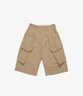 Royal Gaucho Pants - Khaki Ripstop Cotton