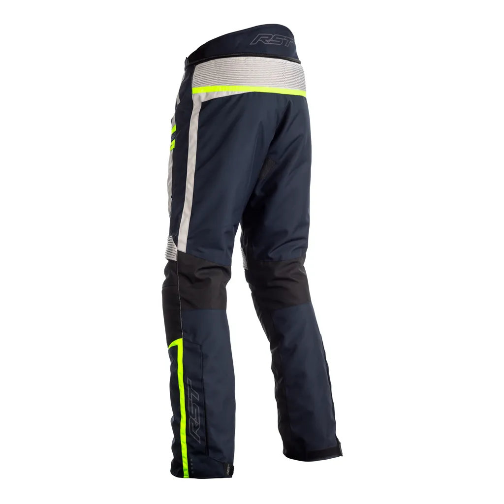 RST 2371 Maverick CE Textile Trousers - Blue / Silver / Neon