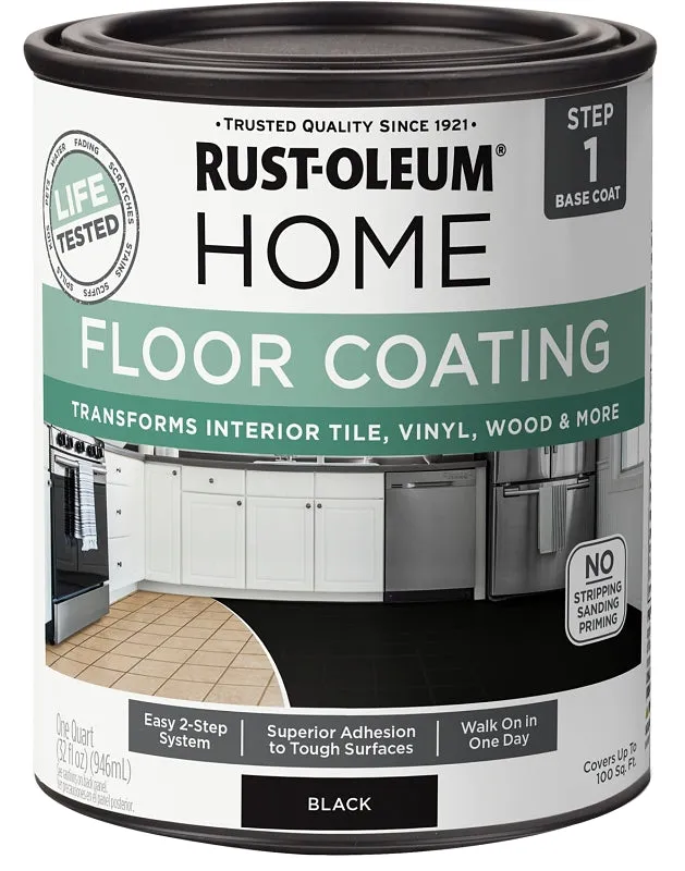 Rust-Oleum Home 365930 Premix Base Coating, Black, 1 qt :QUART: QUANTITY: 1