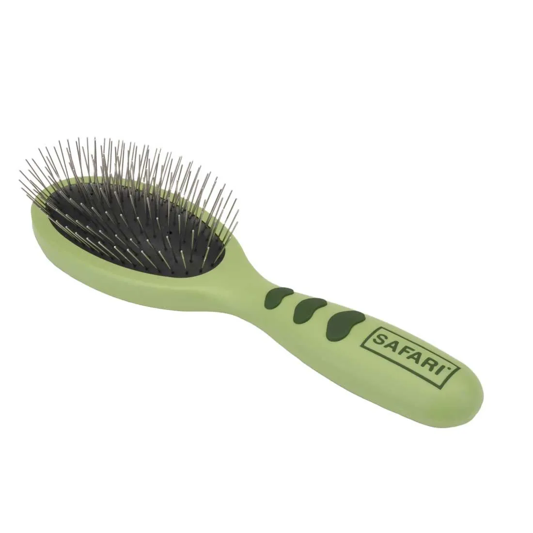 Safari Wire Pin Brush with Plastic Handle - Small