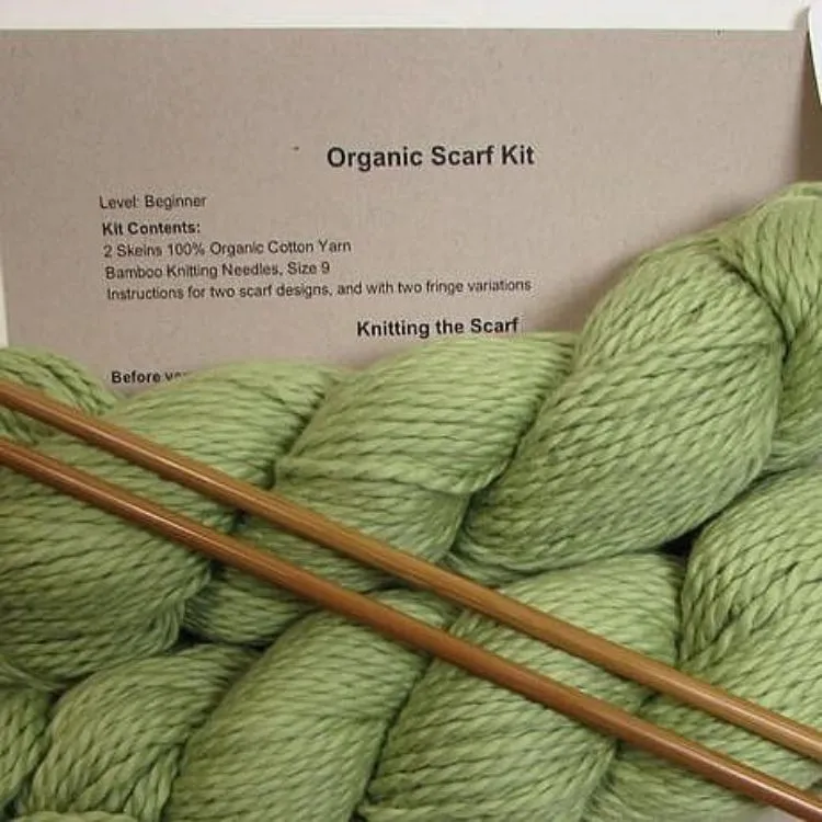 Scarf Kit - 100% Organic Cotton