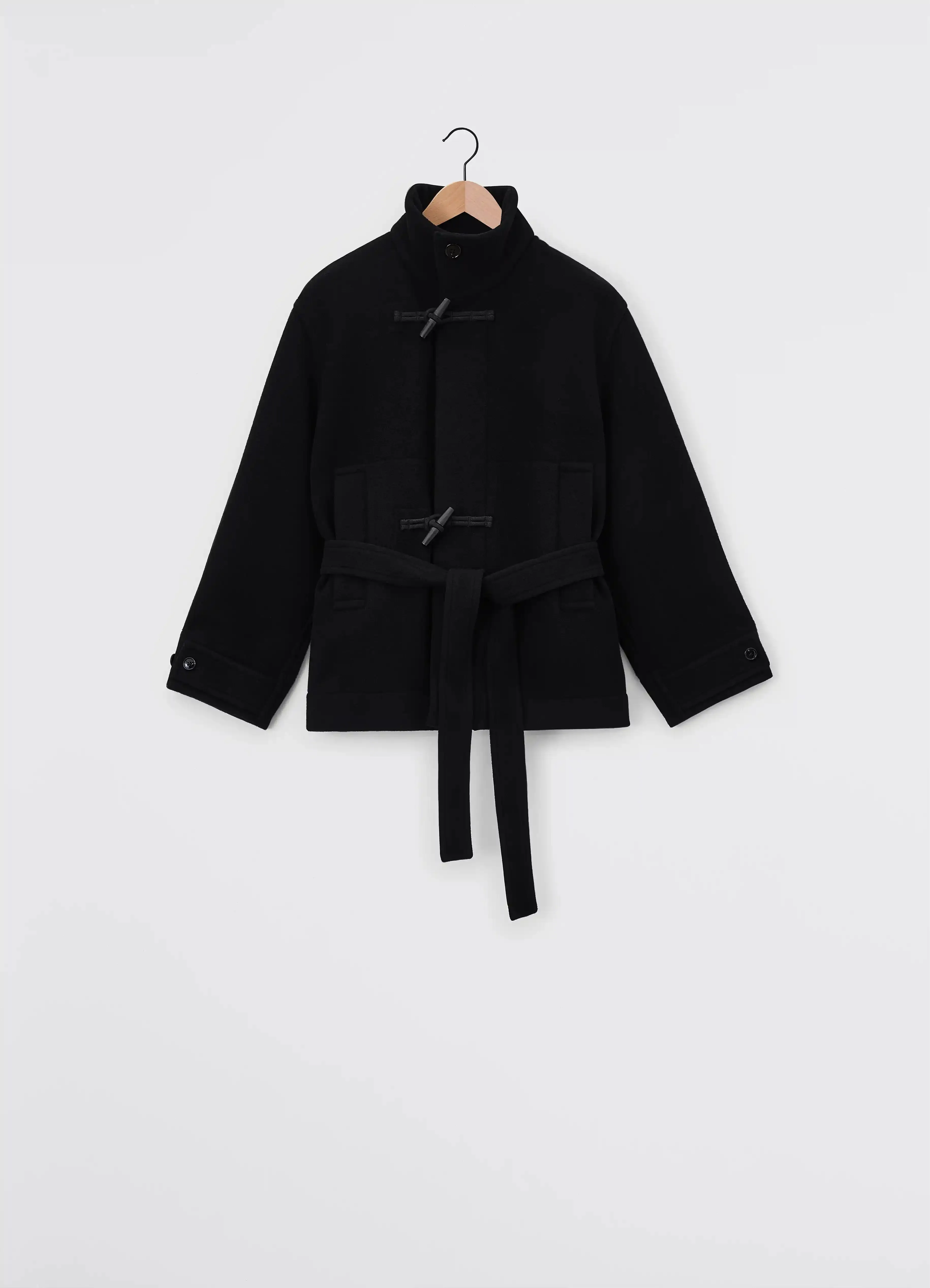 SHORT BATHROBE DUFFLE COAT