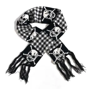 Skull Knit Scarf  KF82957