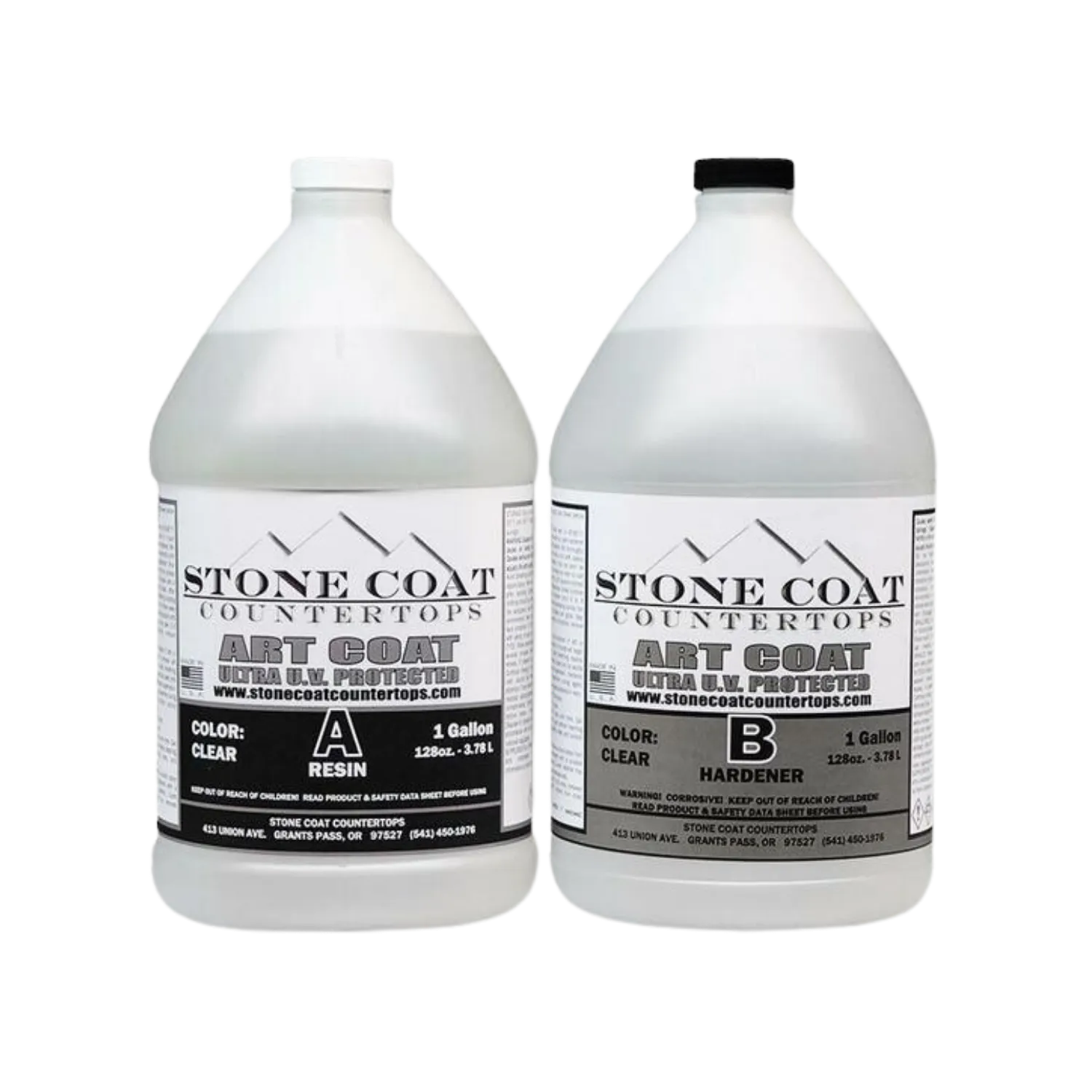 Stone Coat Countertops - Epoxy Resin for Art 1 : 1 by Volume - ULTRA UV PROTECTED   HEAT RESISTANT