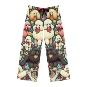 Super Sweet and Whimsical Standard Poodle Pattern - Pajama Pants