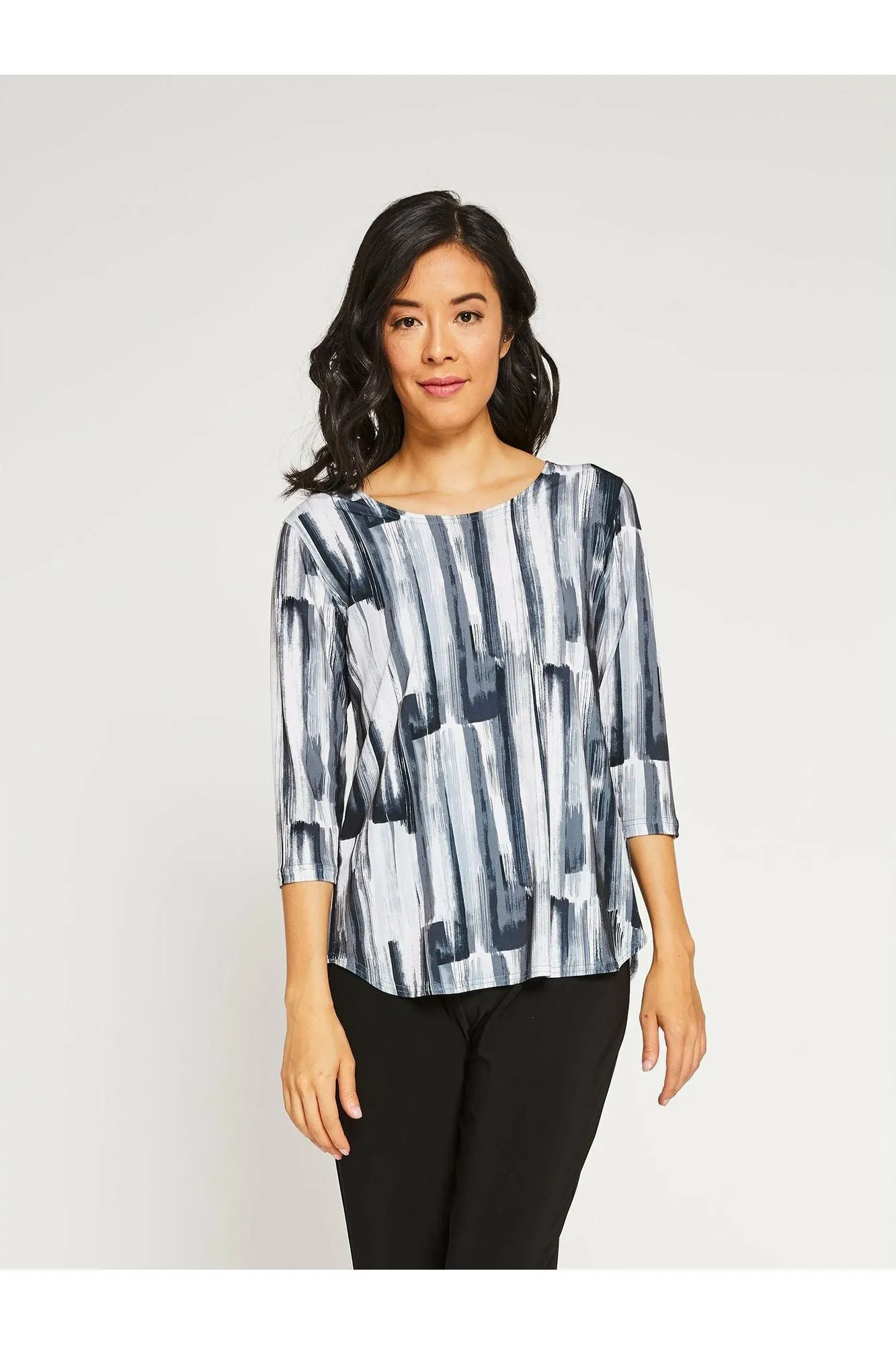 Sympli Go To Classic Relax 3/4 Sleeve T - Style 22110R-2