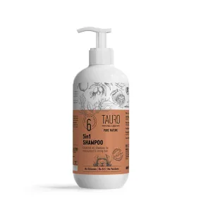 Tauro Pro Line Pure Nature 5in1 Moisturizing Dog & Cat Shampoo For Gentle Coat And Skin Care Deep Hydration With Essential Oils