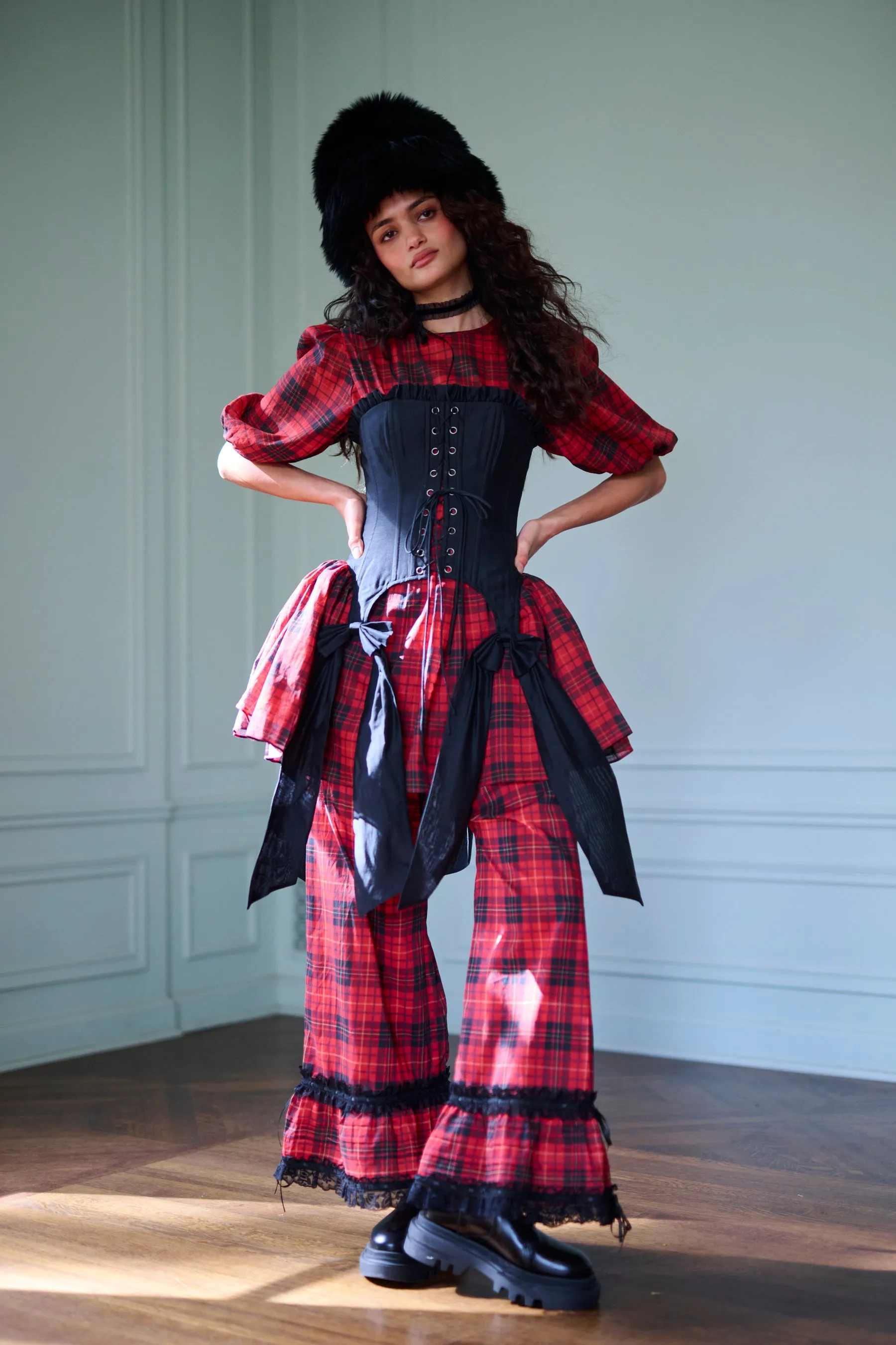 The Royal Tartan Pant Set