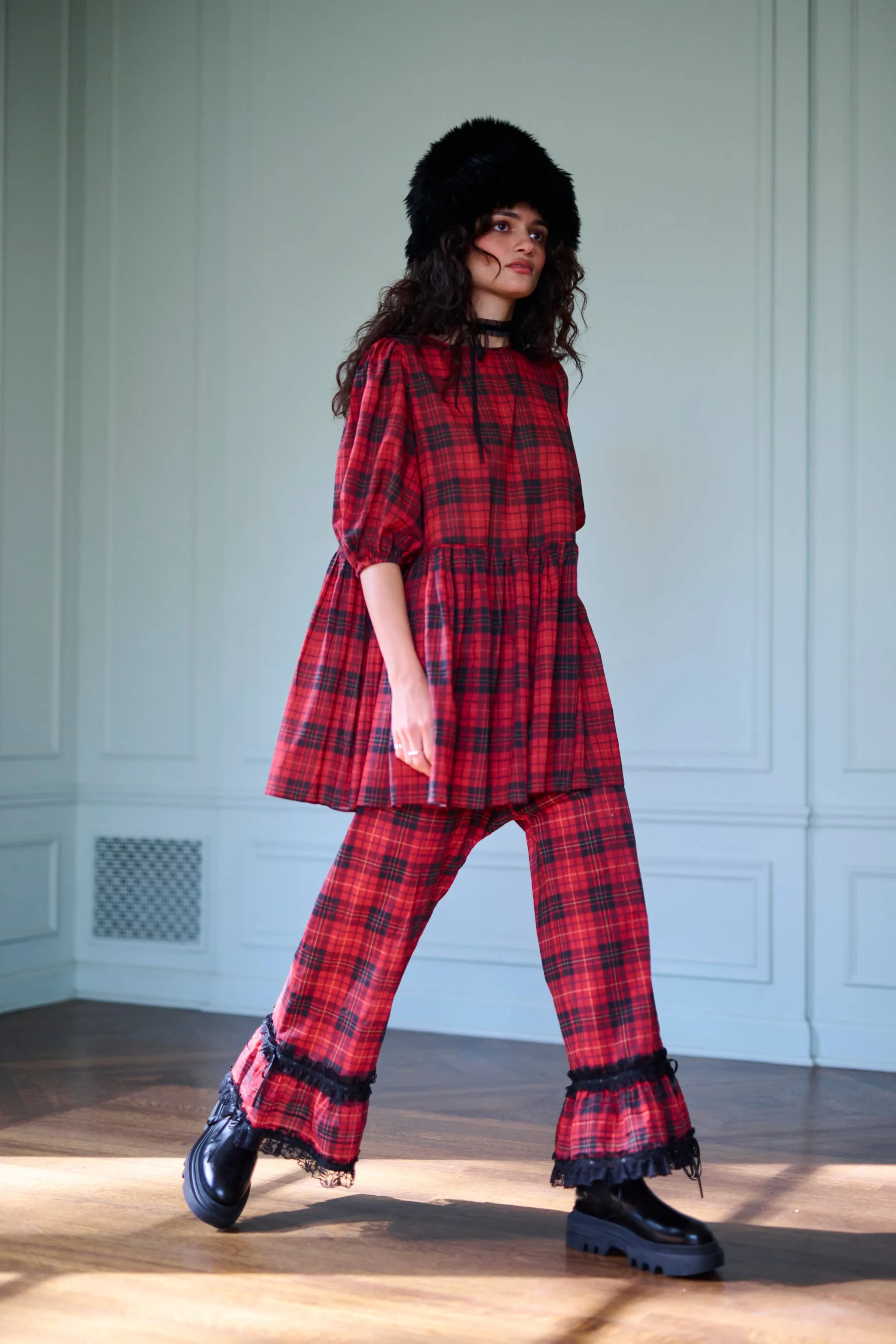 The Royal Tartan Pant Set