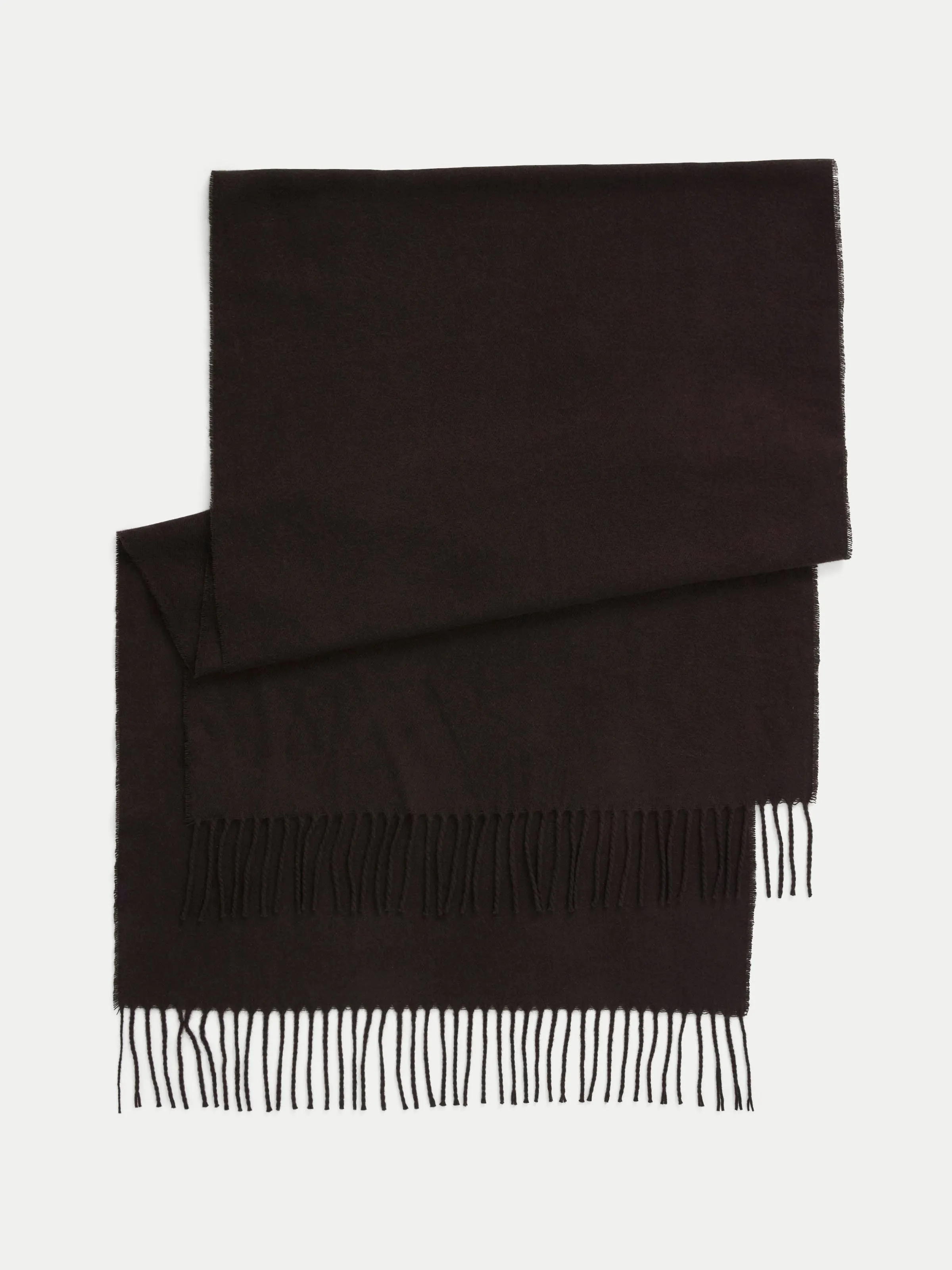 The Solid Scarf in Dark Chocolate