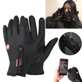 Touchscreen-Compatible Winter Gloves - Windproof, Non-Slip Grip for Cycling & Fishing | Warm & Durable Outdoor Gear for Men and Women