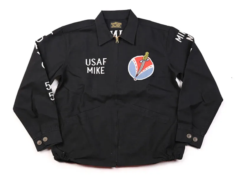 Vietnam War Embroidery Military Jacket with Yokosuka Print