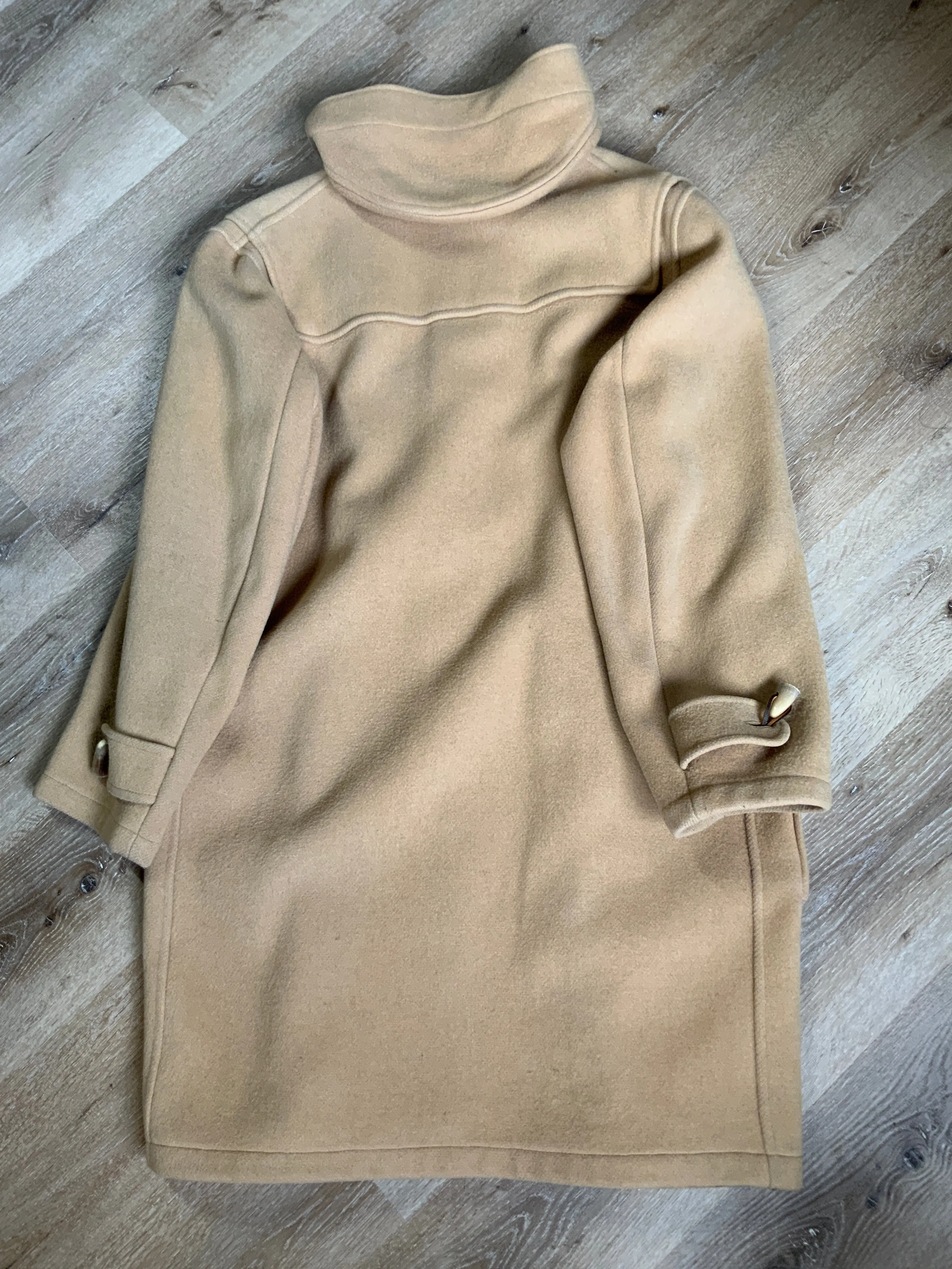 Vintage Gloverall Tan Wool Duffle Coat SOLD