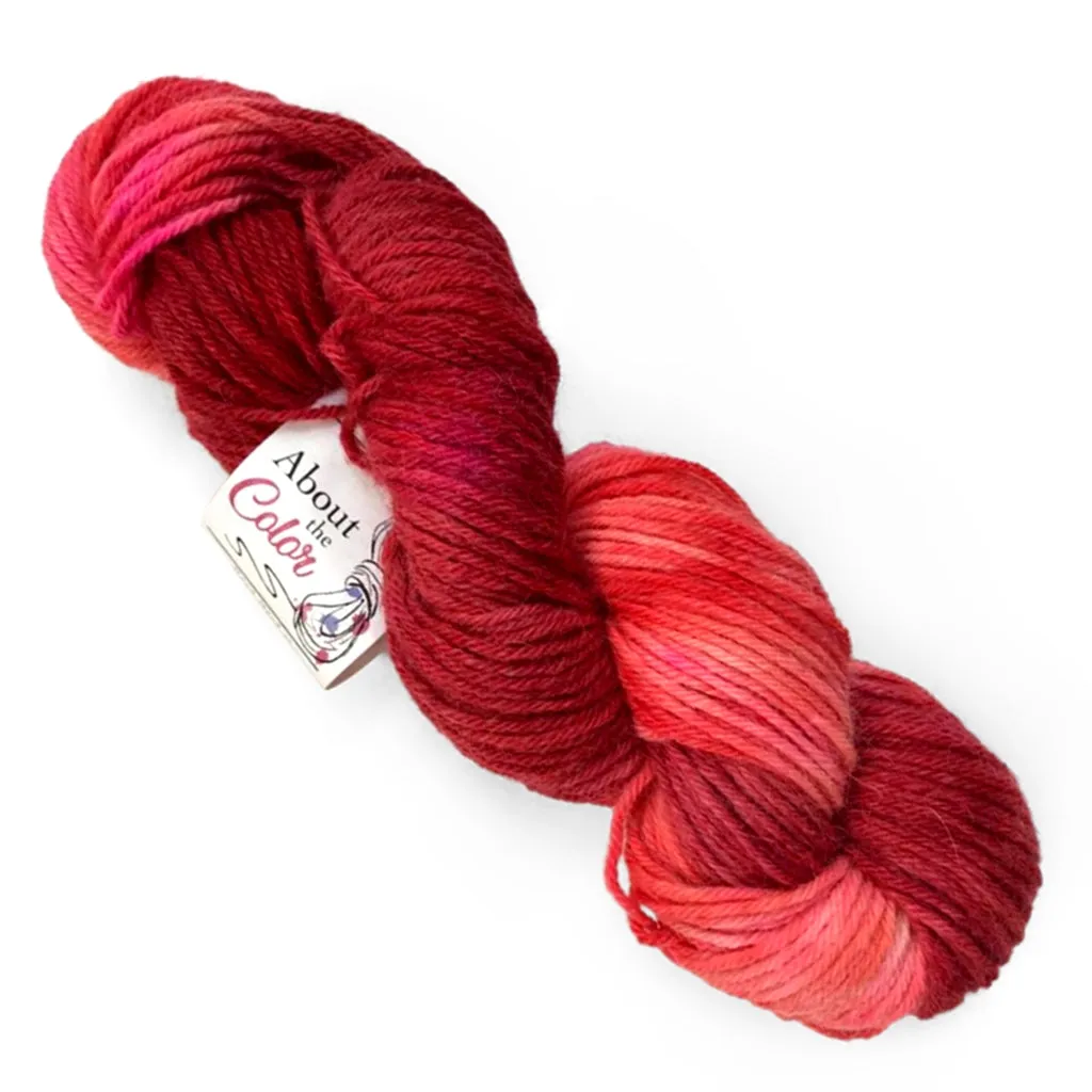 Vintage Reds, Worsted, Suri Alpaca & Merino