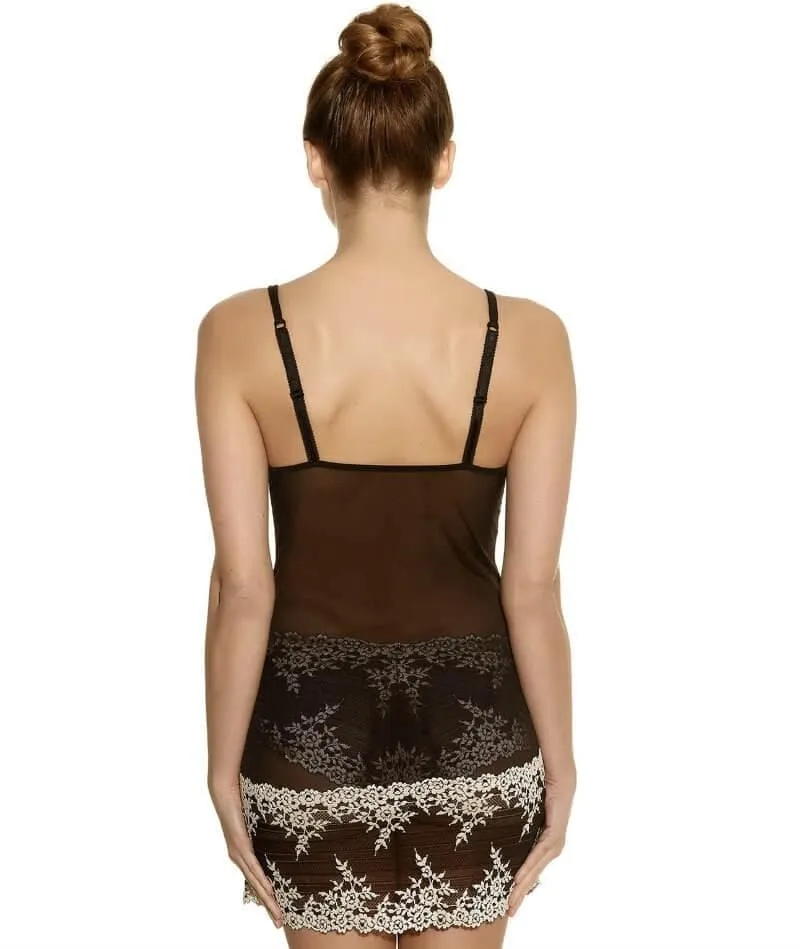 Wacoal Embrace Lace DD-E Cup Chemise Dress - Black