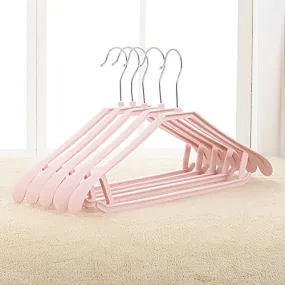 W&lx Plastic clothes hangers Adult household clothing braces Coat hangers-C 20 PCS