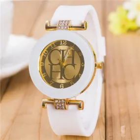 Watch Women Logo 2019 Ladies Designer Watches Luxury Brand Famous Montre Femme High Quality Rhinestone Gold Charm Bracelet