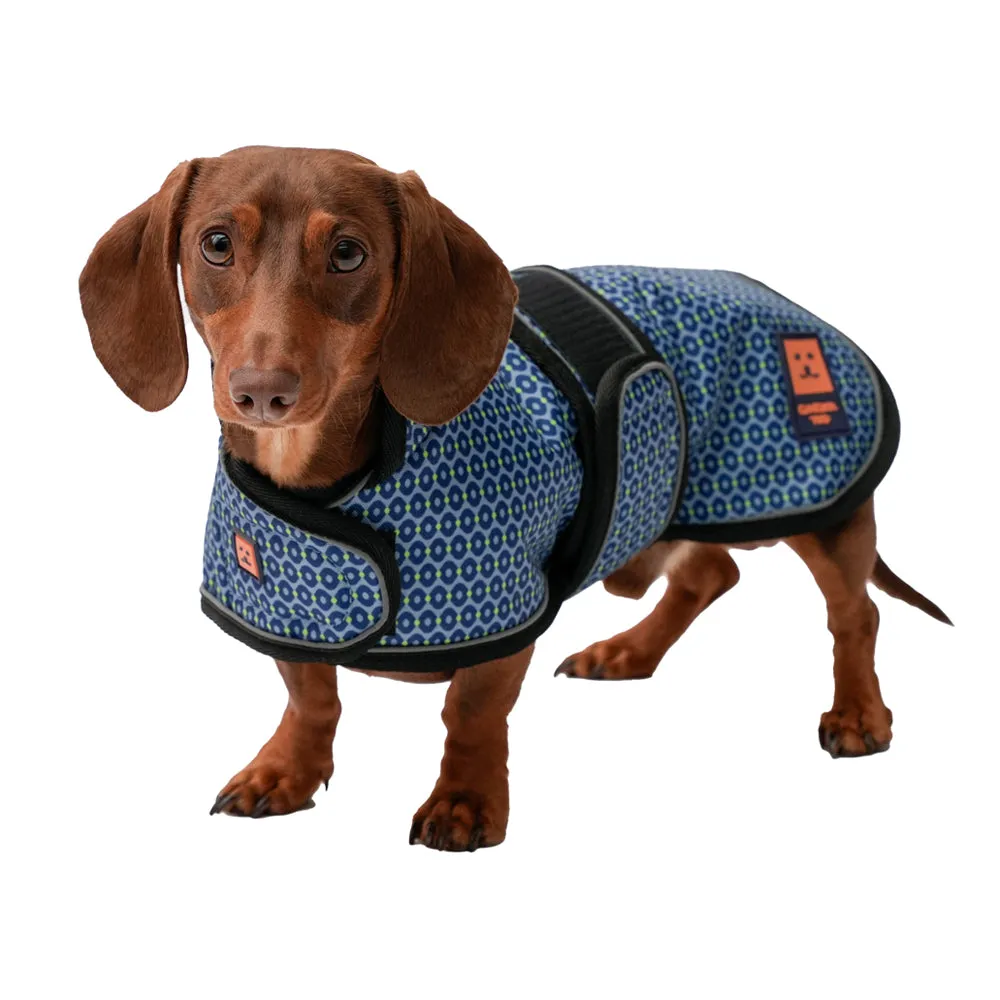 Waterproof Shower Dachshund Dog Coat (Limited Edition Colours) with Warm Lining