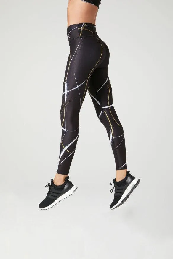 Wear It To Heart Mysterion Foil High Waist Legging