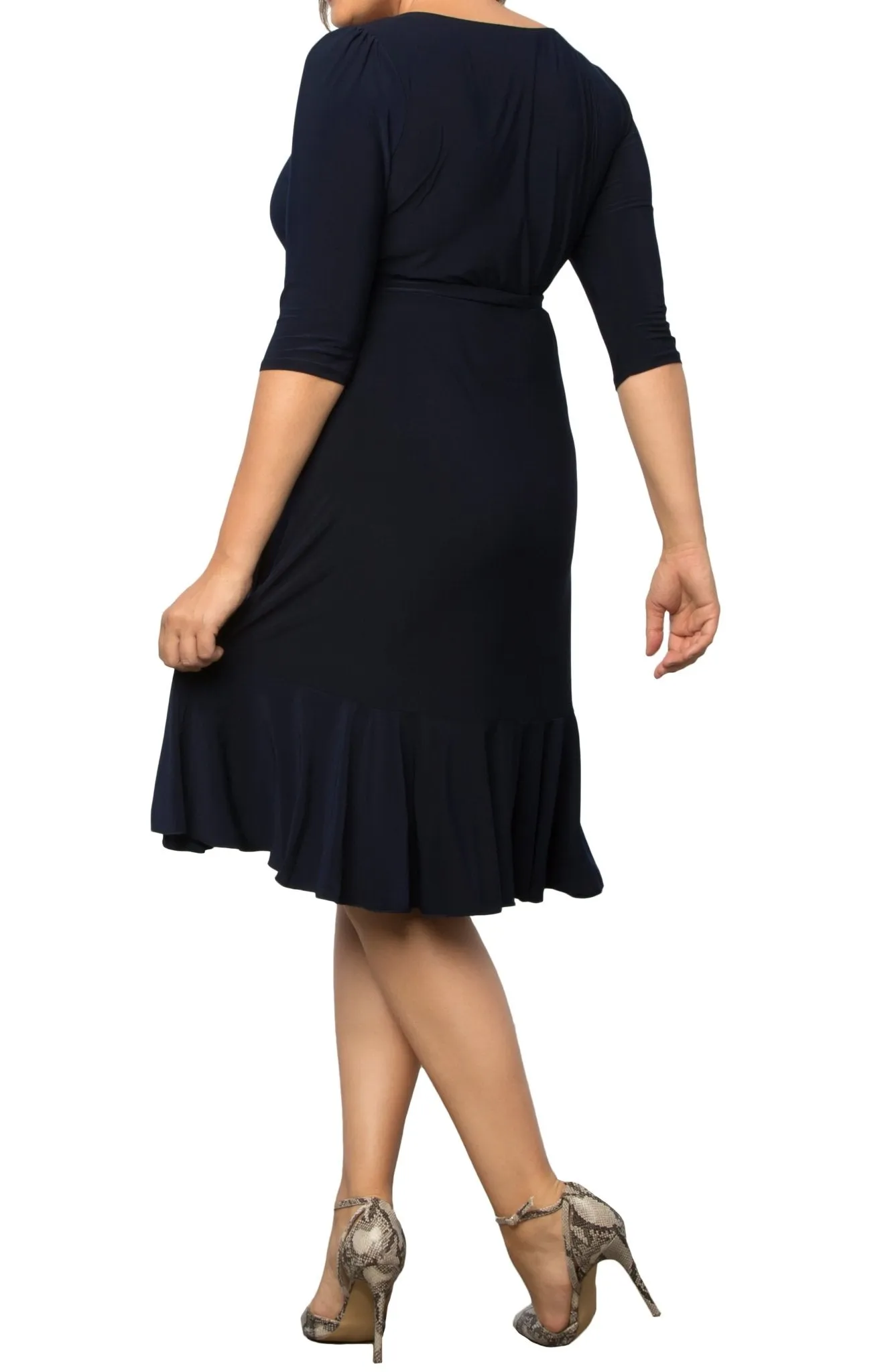 Whimsy Wrap Dress - Plus