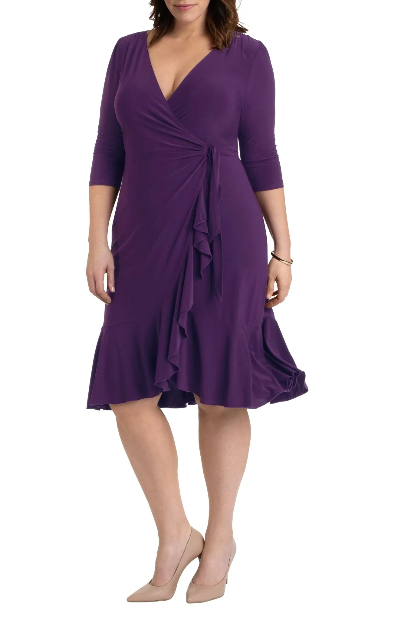 Whimsy Wrap Dress - Plus