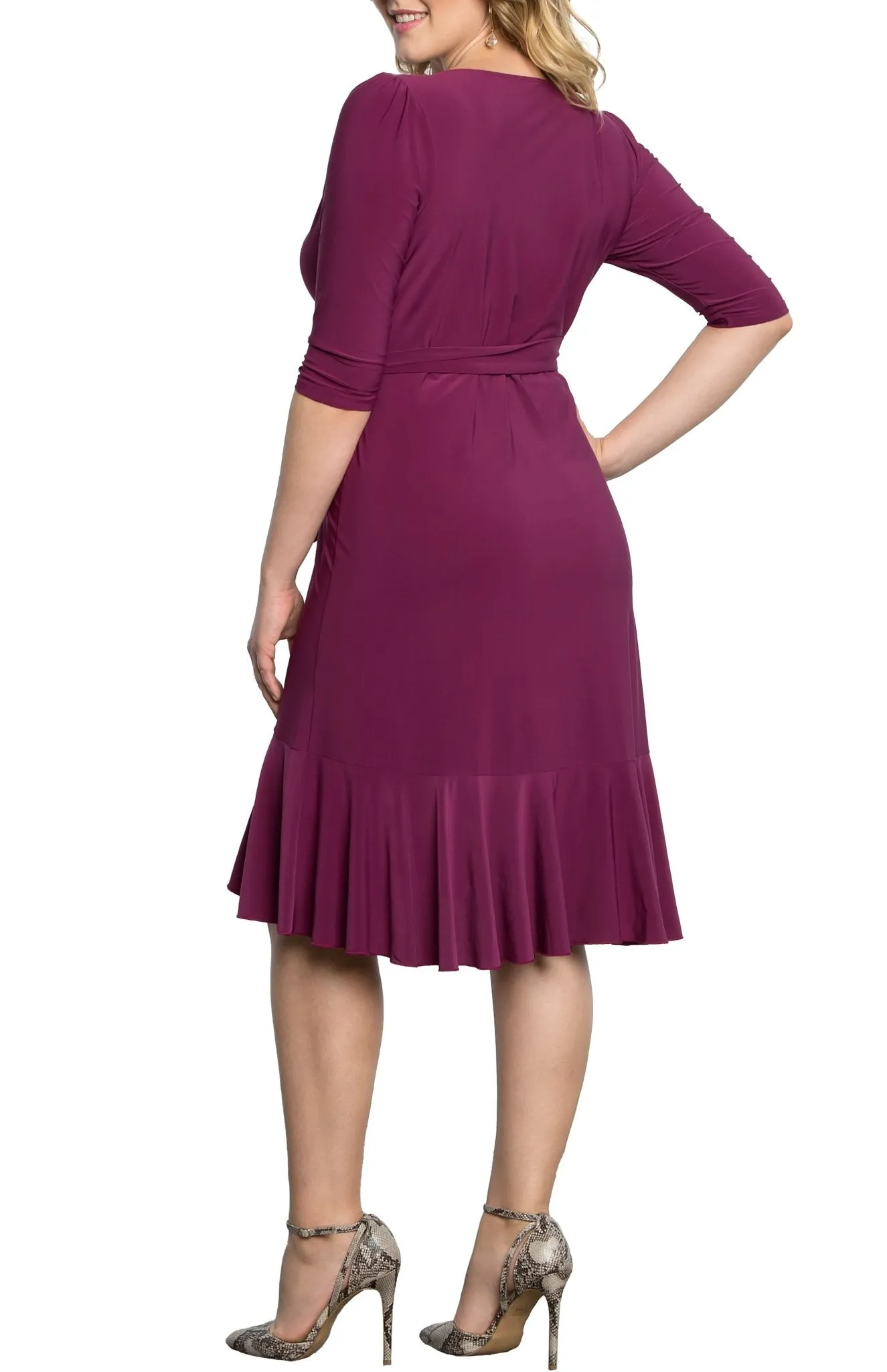 Whimsy Wrap Dress - Plus