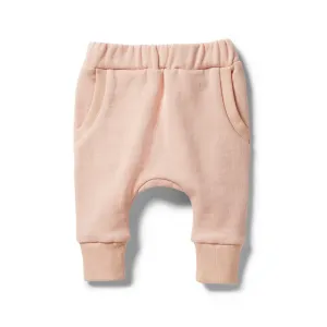 Wilson and Frenchy Organic French Terry Slouch Pant Cameo Rose