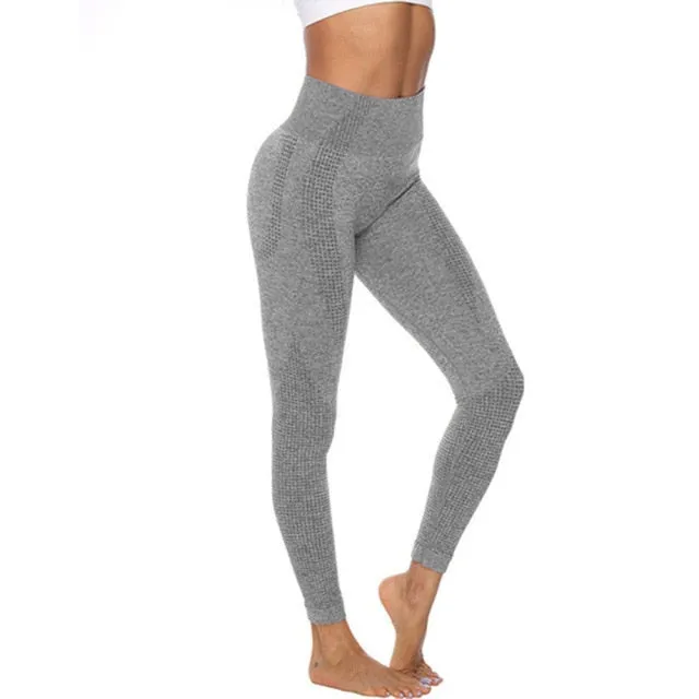 Women's High Waist Seamless Leggings Push Up Fitness Yoga Pants