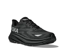 Women's Hoka Clifton 9 GTX Color: Black/Black