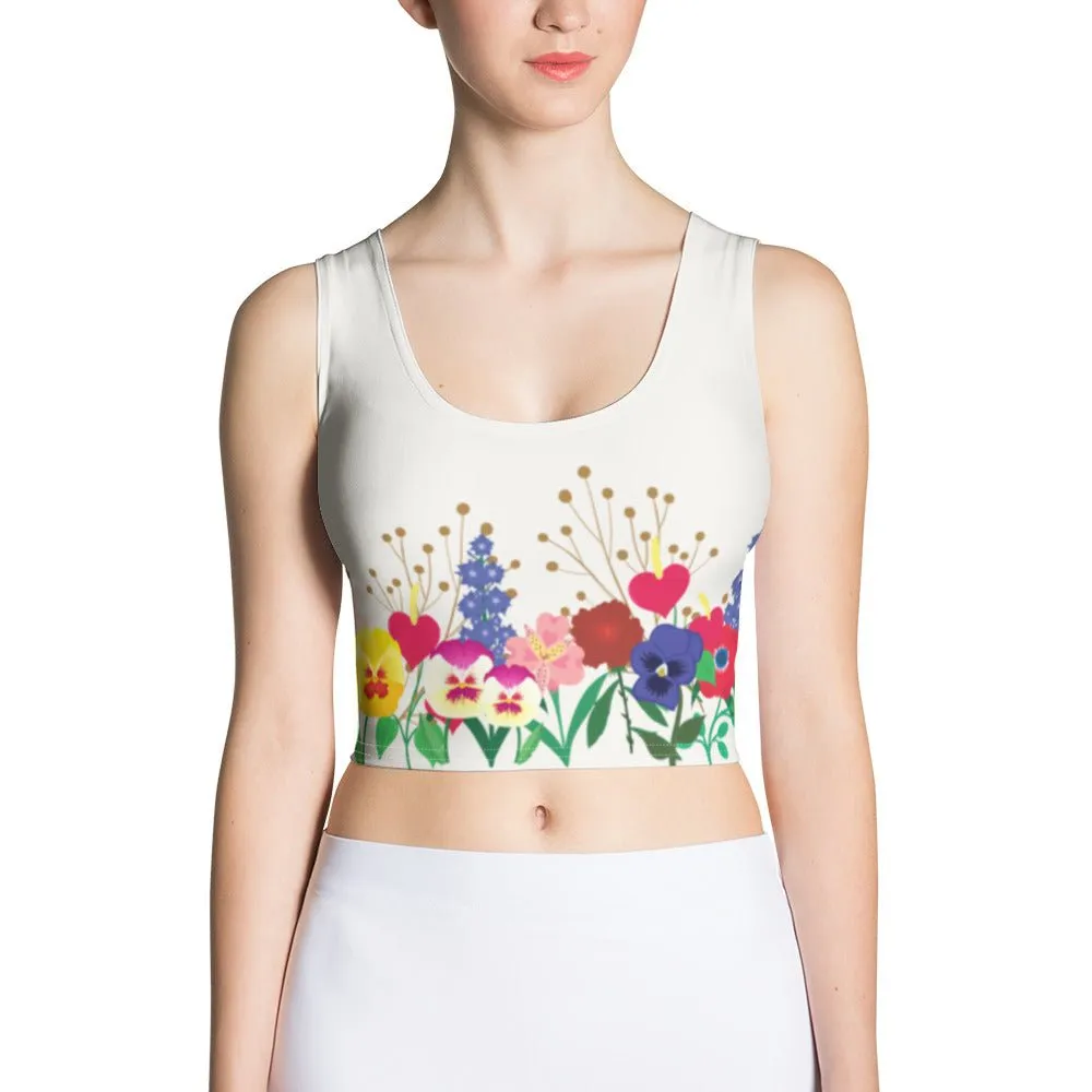 Wonderland Garden Crop Top