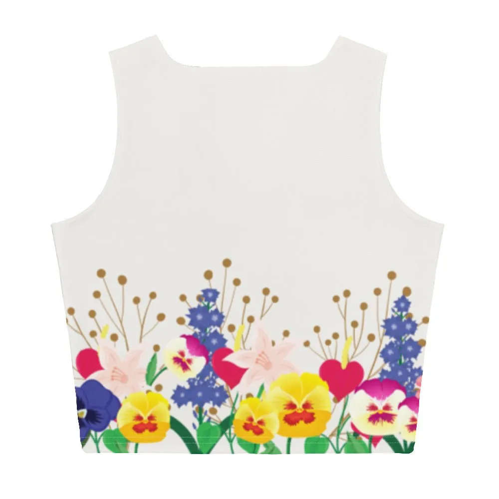 Wonderland Garden Crop Top