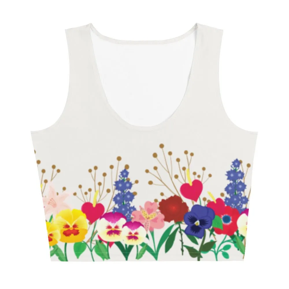 Wonderland Garden Crop Top