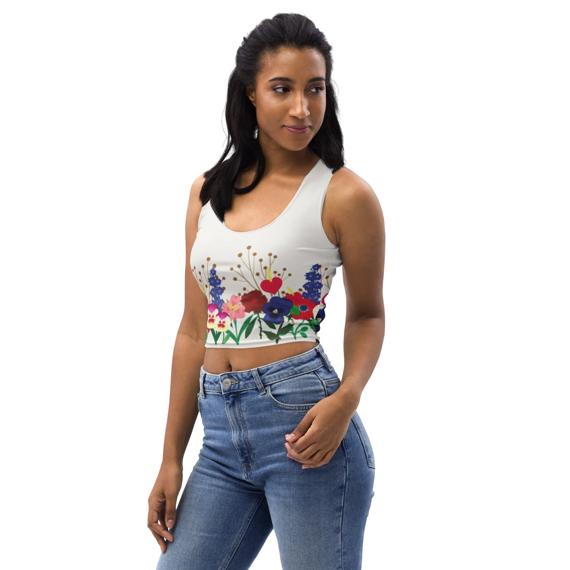 Wonderland Garden Crop Top