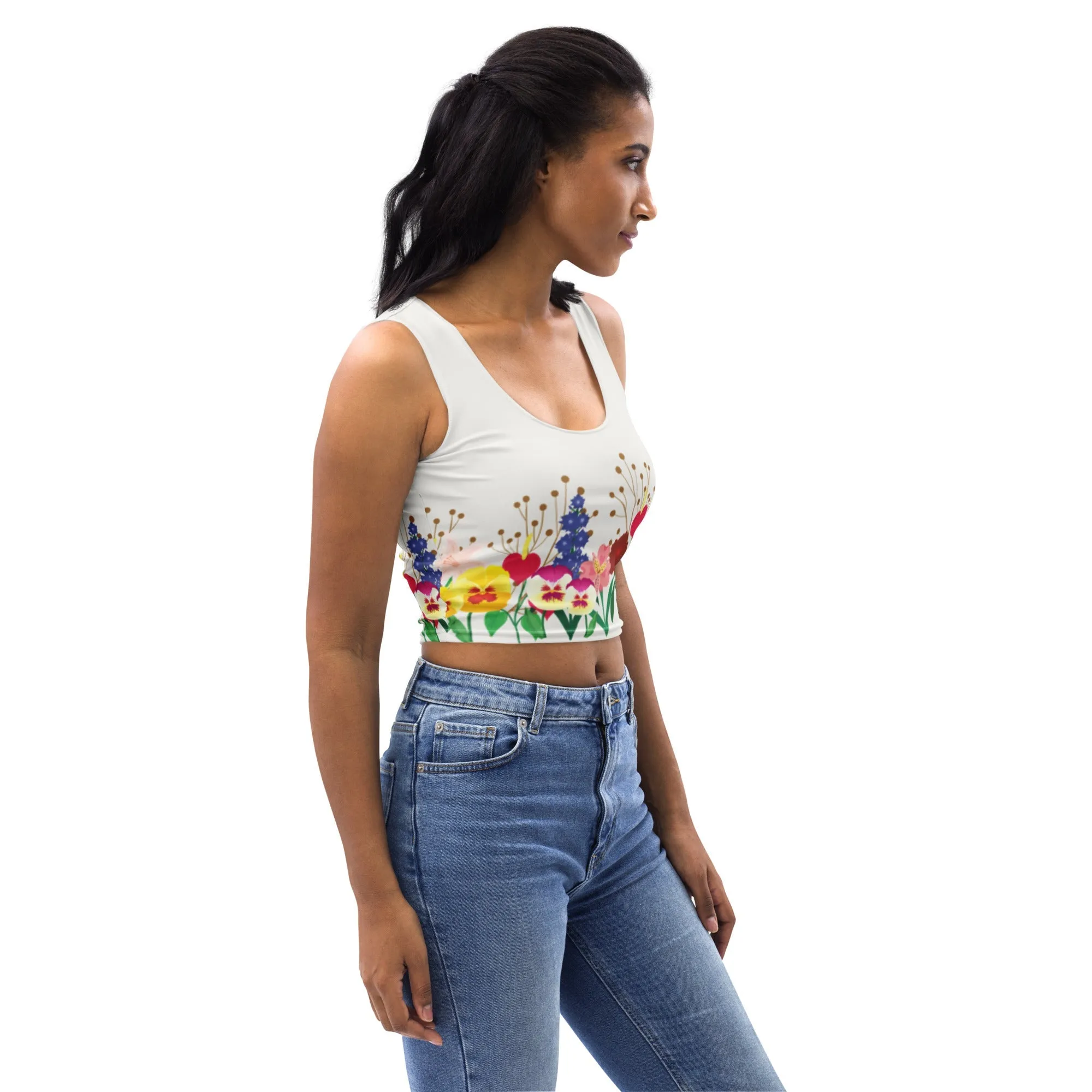 Wonderland Garden Crop Top