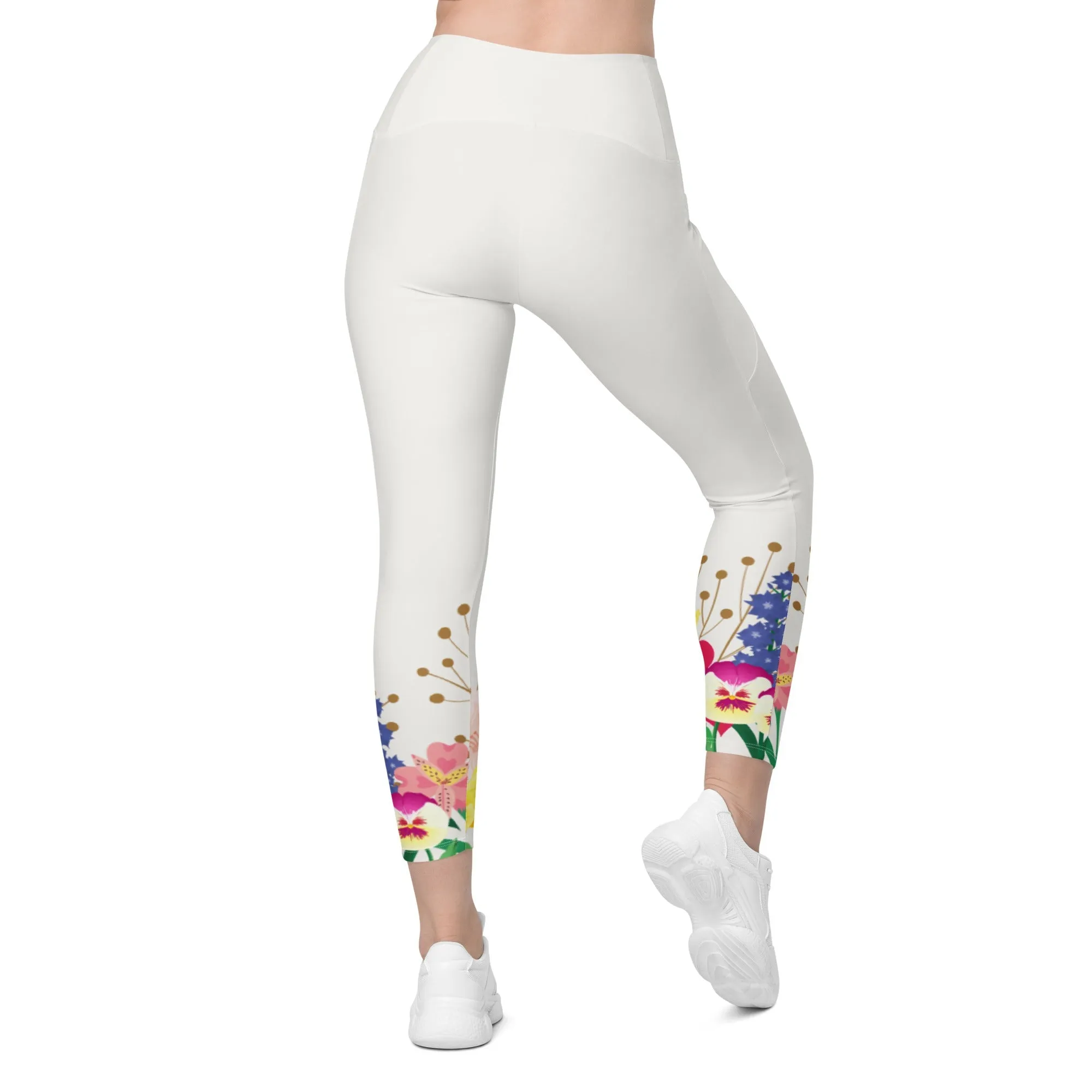 Wonderland Garden Leggings with pockets