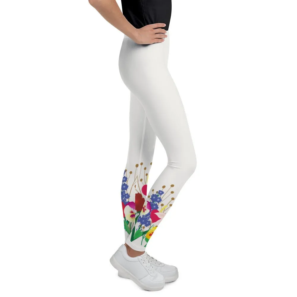 Wonderland Garden Youth Leggings