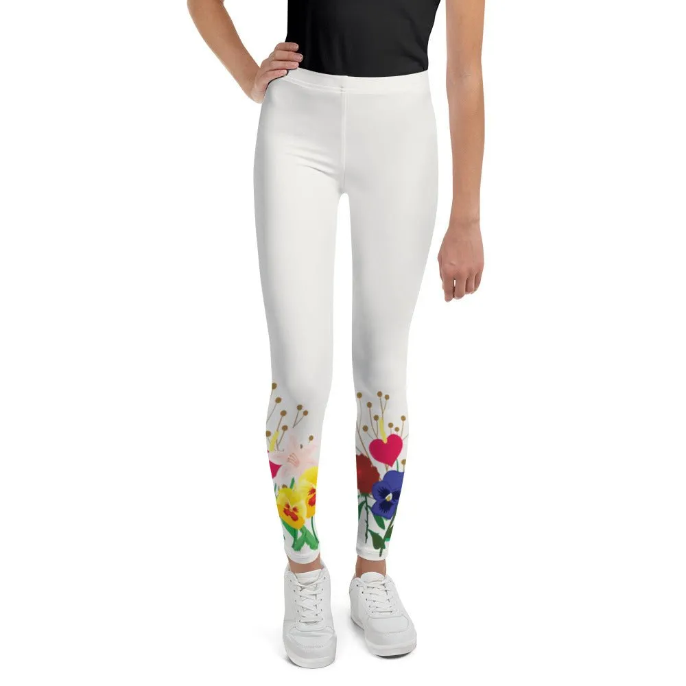 Wonderland Garden Youth Leggings