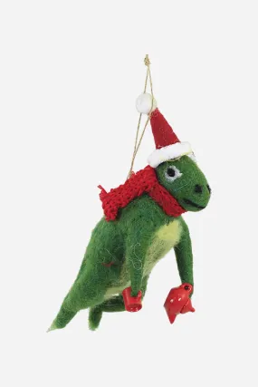 Xmas Rex No Coat Ornament