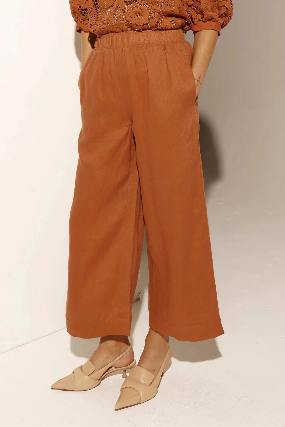 ZOE KRATZMANN | WATTAGE PANT | TOFFEE